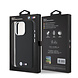 BMW BMW iPhone 16 Pro Backcover hoesje M Edition Kevlar wrapped metal - Zwart BMW BMW iPhone 16 Pro Backcover hoesje M Edition Kevlar wrapped metal - Zwart