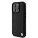 BMW BMW iPhone 16 Pro Backcover hoesje Leather Hot Stamp - Zwart BMW BMW iPhone 16 Pro Backcover hoesje Leather Hot Stamp - Zwart