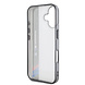 BMW BMW iPhone 16 Back cover case - Motorsport IML - Grey BMW BMW iPhone 16 Back cover case - Motorsport IML - Grey