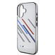 BMW BMW iPhone 16 Backcover hoesje Random Stripes - Grijs BMW BMW iPhone 16 Backcover hoesje Random Stripes - Grijs