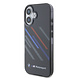 BMW BMW iPhone 16 Backcover hoesje Random Stripes - Zwart BMW BMW iPhone 16 Backcover hoesje Random Stripes - Zwart