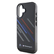 BMW BMW iPhone 16 Backcover hoesje Random Stripes - Zwart BMW BMW iPhone 16 Backcover hoesje Random Stripes - Zwart