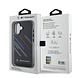 BMW BMW iPhone 16 Backcover hoesje Random Stripes - Zwart BMW BMW iPhone 16 Backcover hoesje Random Stripes - Zwart