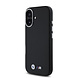 BMW BMW iPhone 16 Backcover hoesje Smooth Full Wrapped Metal - Zwart BMW BMW iPhone 16 Backcover hoesje Smooth Full Wrapped Metal - Zwart