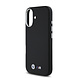 BMW BMW iPhone 16 Backcover hoesje Smooth Full Wrapped Metal - Zwart BMW BMW iPhone 16 Backcover hoesje Smooth Full Wrapped Metal - Zwart