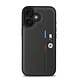 BMW BMW iPhone 16 Backcover hoesje Tricolor Detail Line - Grijs BMW BMW iPhone 16 Backcover hoesje Tricolor Detail Line - Grijs