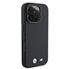 BMW BMW iPhone 16 Pro Max Backcover hoesje Carbon Wrapped Metal - Zwart BMW BMW iPhone 16 Pro Max Backcover hoesje Carbon Wrapped Metal - Zwart