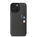 BMW BMW iPhone 16 Pro Max Backcover hoesje Perforated Tricolor Detail Line - Grijs BMW BMW iPhone 16 Pro Max Backcover hoesje Perforated Tricolor Detail Line - Grijs