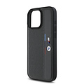 BMW BMW iPhone 16 Pro Max Back cover coque Perforated Tricolor Detail Line - Gris