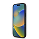 BMW BMW iPhone 16 Pro Max Backcover hoesje Perforated Tricolor Detail Line - Grijs BMW BMW iPhone 16 Pro Max Backcover hoesje Perforated Tricolor Detail Line - Grijs