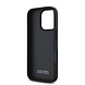 BMW BMW iPhone 16 Pro Max Backcover hoesje Perforated Tricolor Detail Line - Zwart BMW BMW iPhone 16 Pro Max Backcover hoesje Perforated Tricolor Detail Line - Zwart
