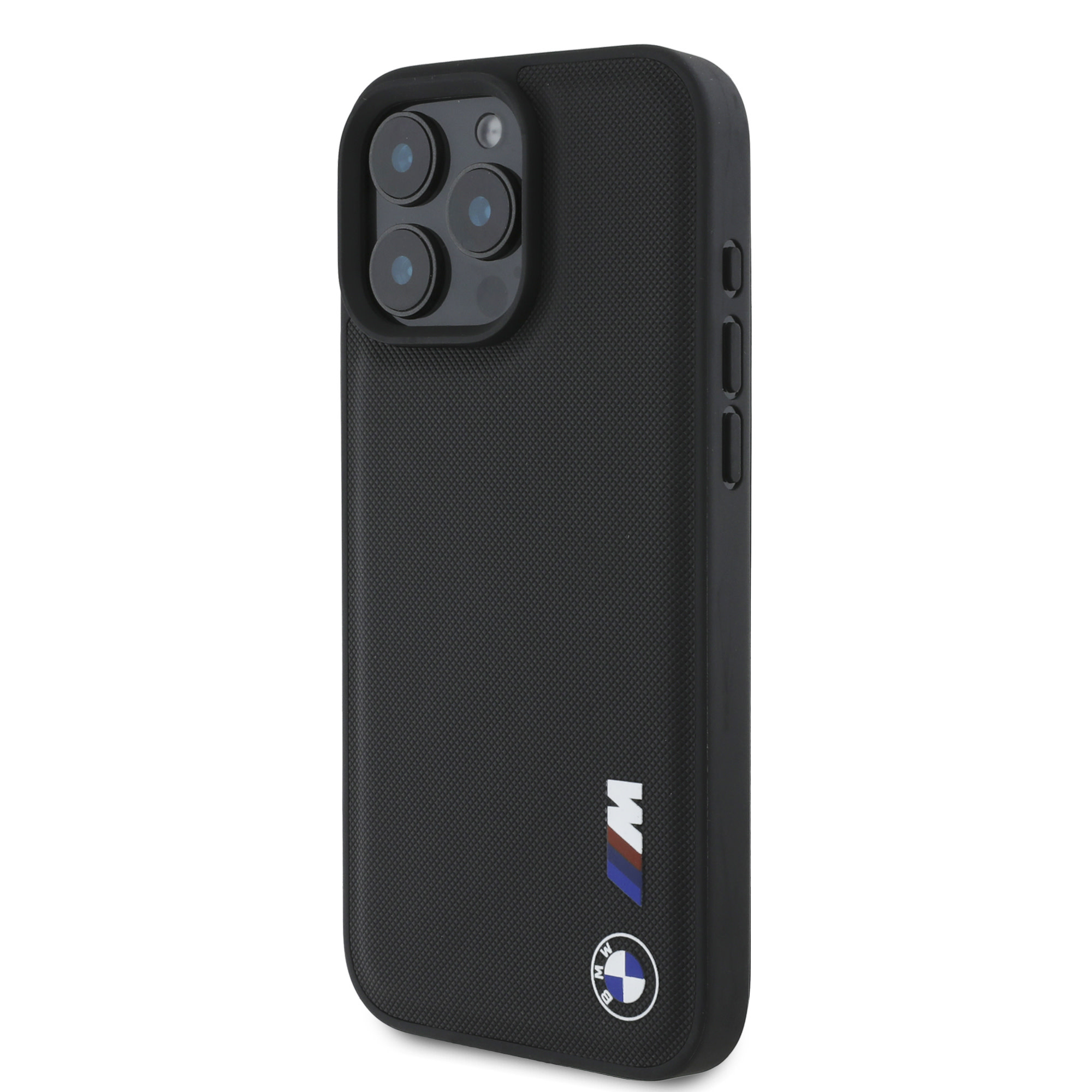 BMW BMW iPhone 16 Pro Max Backcover hoesje Smooth Rubber Logo - Zwart, foto 2 van 6