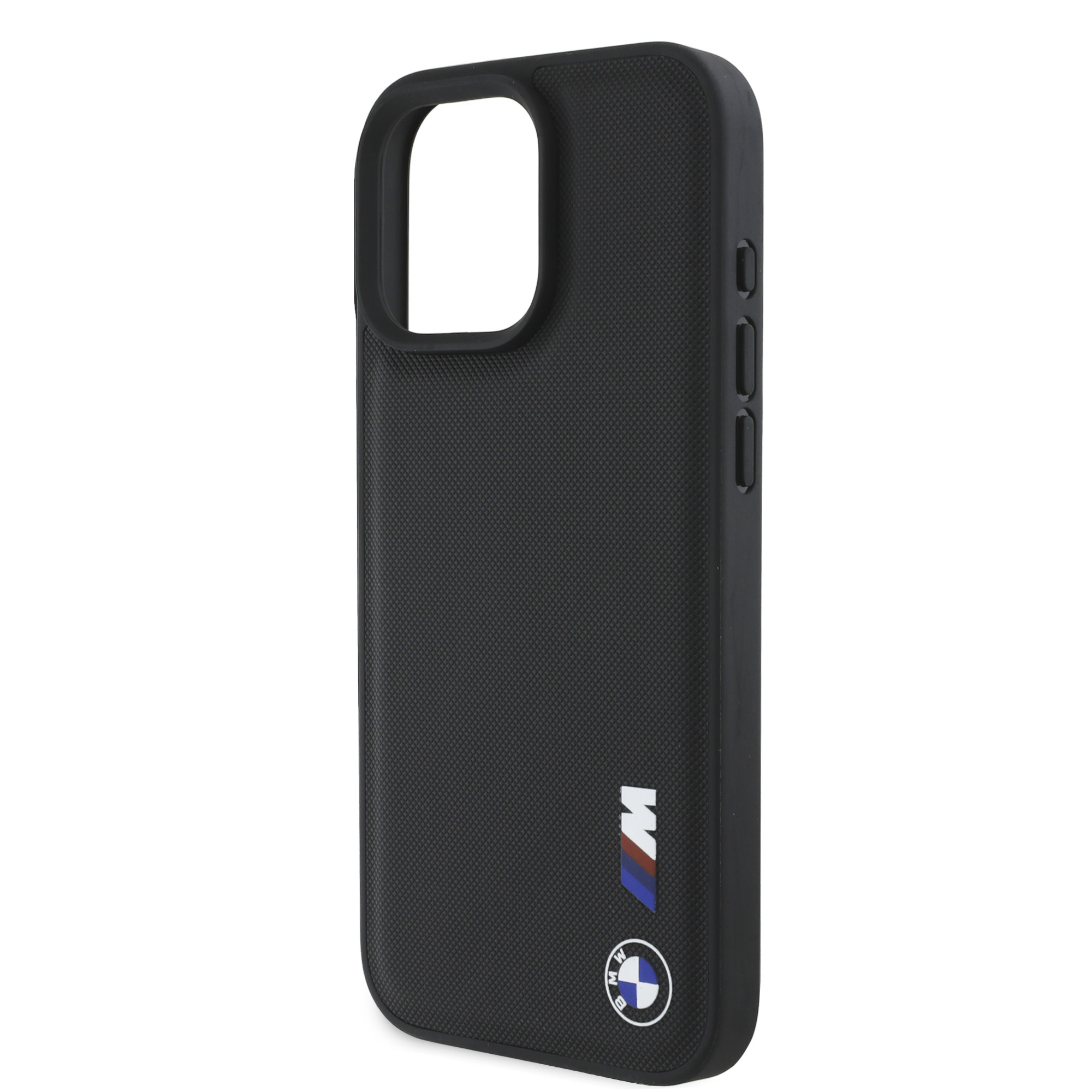 BMW BMW iPhone 16 Pro Max Backcover hoesje Smooth Rubber Logo - Zwart, foto 6 van 6