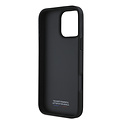 BMW BMW iPhone 16 Pro Max Backcover hoesje Smooth Rubber Logo - Zwart