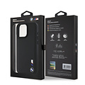 BMW BMW iPhone 16 Pro Max Back cover case - Smooth Rubber Logo - Black