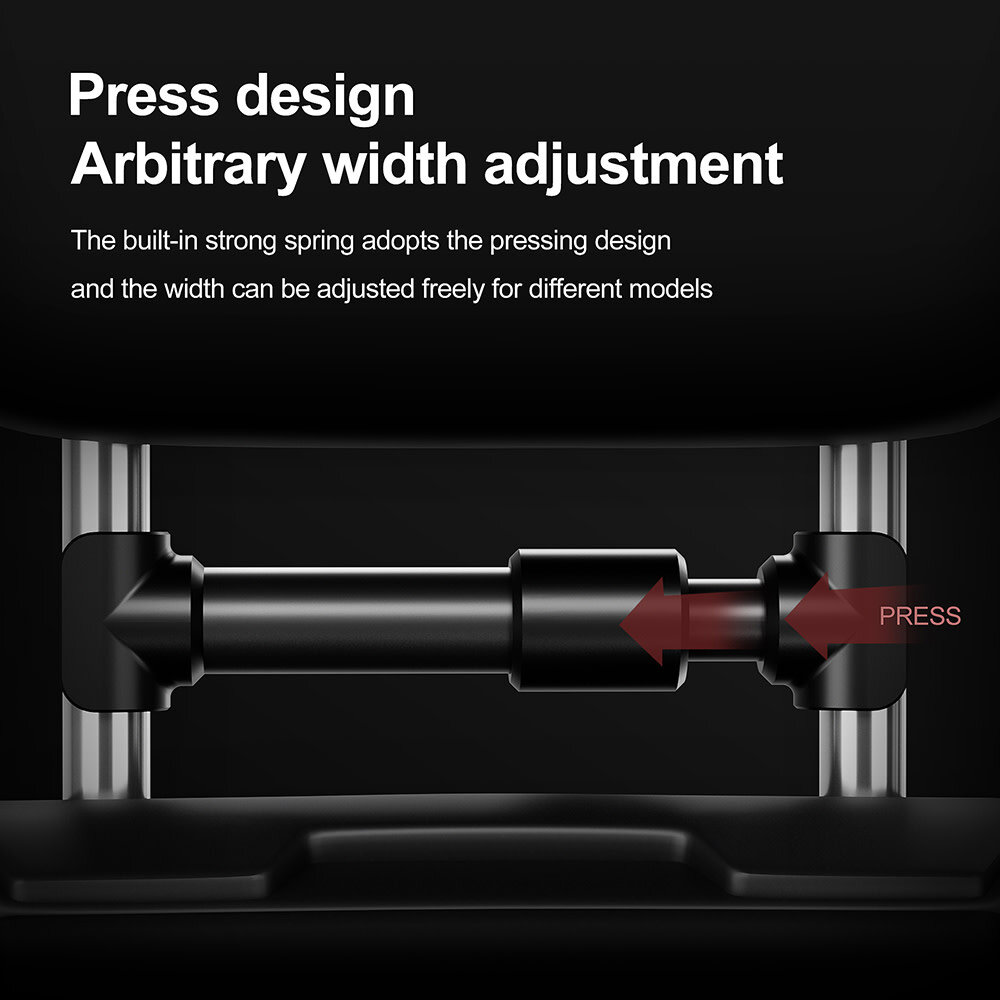 TUNIQ TUNIQ Universelle Tablet/Telefon Kopfstützenhalterung