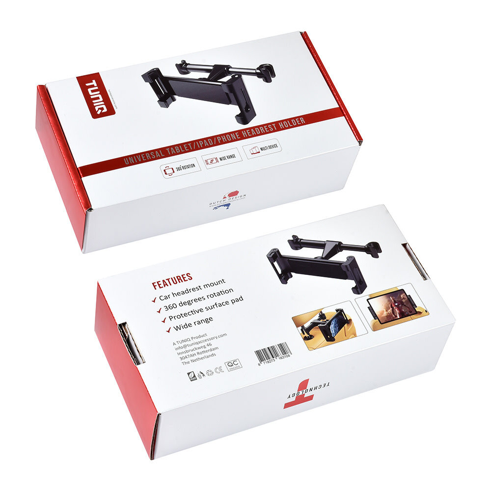 TUNIQ TUNIQ Universal Tablet/Phone Headrest Holder TUNIQ TUNIQ Universal Tablet/Phone Headrest Holder