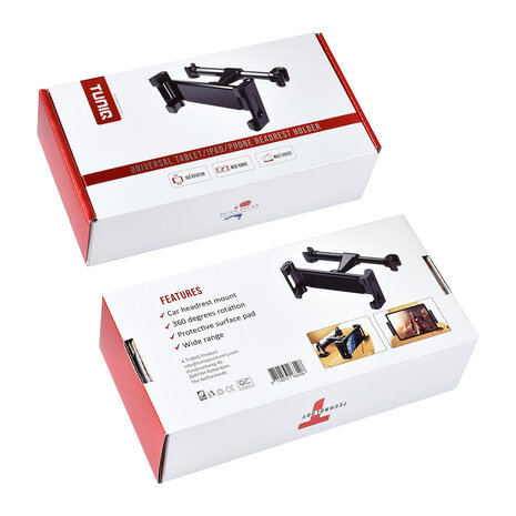 TUNIQ TUNIQ Universal Tablet/Phone Headrest Holder TUNIQ TUNIQ Universal Tablet/Phone Headrest Holder