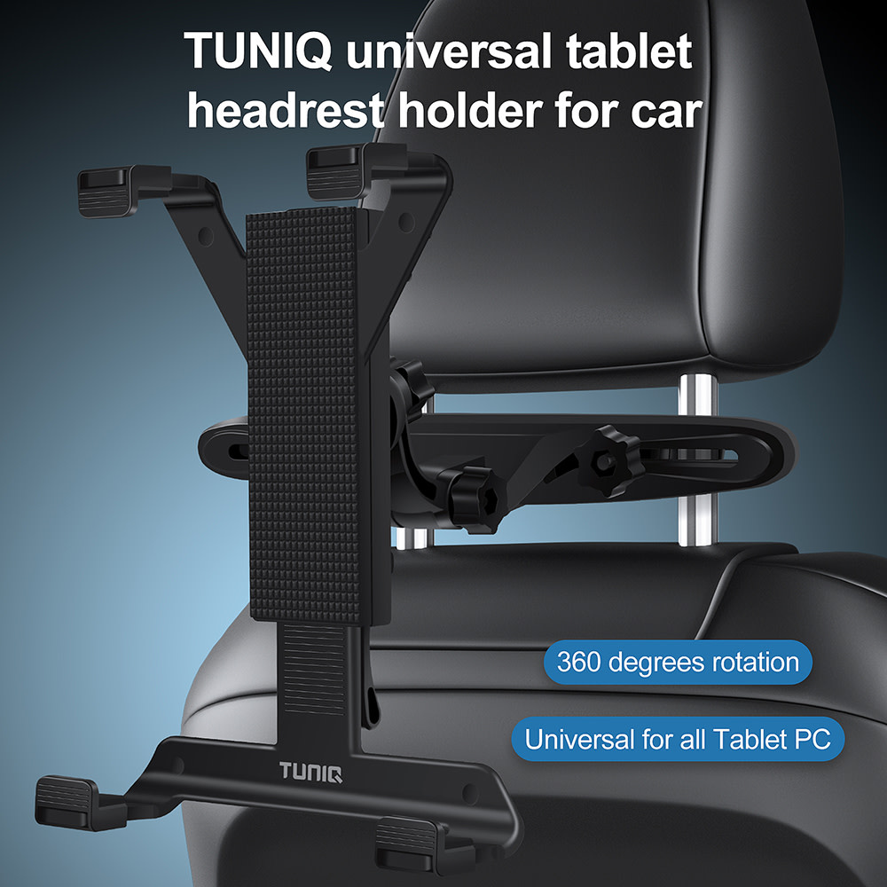 TUNIQ TUNIQ Universele Auto hoofdsteun Tablet Houder, foto 4 van 6