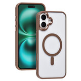 TUNIQ TUNIQ iPhone 16 Plus Back cover coque - Magsafe - Silicone - Or TUNIQ TUNIQ iPhone 16 Plus Back cover coque - Magsafe - Silicone - Or