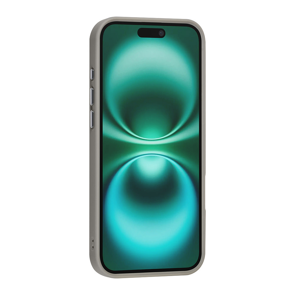TUNIQ TUNIQ iPhone 16 Plus Backcover hoesje - Magsafe - Silicone - Grijs, foto 3 van 6
