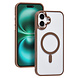 TUNIQ TUNIQ iPhone 16 Plus Backcover hoesje - Magsafe - Silicone - Goud TUNIQ TUNIQ iPhone 16 Plus Backcover hoesje - Magsafe - Silicone - Goud