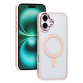 TUNIQ TUNIQ iPhone 16 Plus Back cover case - Magsafe - Silicone - Pink