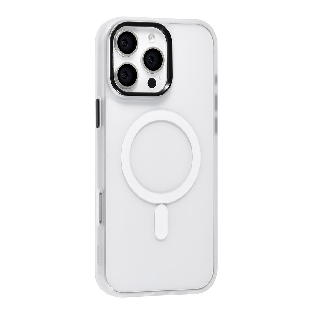 TUNIQ TUNIQ iPhone 16 Pro Max Backcover hoesje - Magsafe - Silicone - Wit, foto 6 van 6