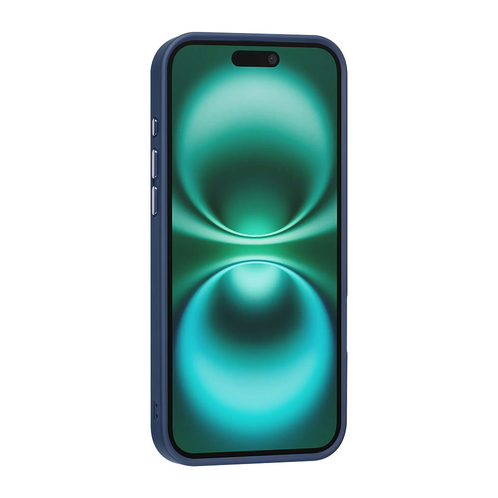 TUNIQ TUNIQ iPhone 16 Plus Backcover hoesje - Magsafe - Ringstand - Blauw TUNIQ TUNIQ iPhone 16 Plus Backcover hoesje - Magsafe - Ringstand - Blauw