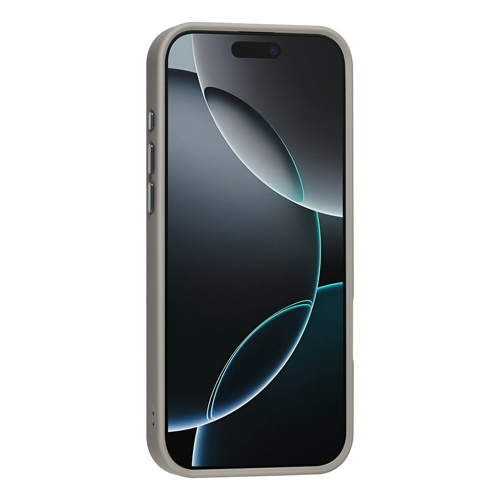 TUNIQ TUNIQ iPhone 16 Pro Max Back-Cover hul - Magsafe - Ringstand - Grau TUNIQ TUNIQ iPhone 16 Pro Max Back-Cover hul - Magsafe - Ringstand - Grau