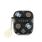 Guess Guess Airpods 1 & 2 Case Peony on 4G - Zwart Guess Guess Airpods 1 & 2 Case Peony on 4G - Zwart