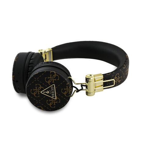 Guess Guess Bluetooth Headphones - 4G Triangle - Round Shape - Noir Guess Guess Bluetooth Headphones - 4G Triangle - Round Shape - Noir