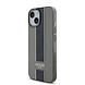 Guess Guess iPhone 15 Backcover hoesje IML 4G Stripe - Zwart Guess Guess iPhone 15 Backcover hoesje IML 4G Stripe - Zwart