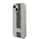 Guess Guess iPhone 15 Backcover hoesje IML 4G Stripe - Bruin Guess Guess iPhone 15 Backcover hoesje IML 4G Stripe - Bruin