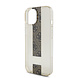 Guess Guess iPhone 15 Backcover hoesje IML 4G Stripe - Bruin Guess Guess iPhone 15 Backcover hoesje IML 4G Stripe - Bruin