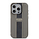 Guess Guess iPhone 15 Pro Max Back cover case - IML 4G Stripe - Black Guess Guess iPhone 15 Pro Max Back cover case - IML 4G Stripe - Black