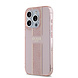 Guess Guess iPhone 15 Pro Max Back cover case - IML 4G Stripe - Pink Guess Guess iPhone 15 Pro Max Back cover case - IML 4G Stripe - Pink