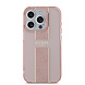 Guess Guess iPhone 15 Pro Max Back cover case - IML 4G Stripe - Pink Guess Guess iPhone 15 Pro Max Back cover case - IML 4G Stripe - Pink