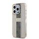 Guess Guess iPhone 15 Pro Max Back cover case - IML 4G Stripe - Brown Guess Guess iPhone 15 Pro Max Back cover case - IML 4G Stripe - Brown