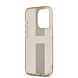 Guess Guess iPhone 15 Pro Max Back cover case - IML 4G Stripe - Brown Guess Guess iPhone 15 Pro Max Back cover case - IML 4G Stripe - Brown