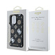 Guess Guess iPhone 15 Pro Max Back cover case - Magsafe - Peony on 4G - Black Guess Guess iPhone 15 Pro Max Back cover case - Magsafe - Peony on 4G - Black
