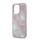 Guess Guess iPhone 15 Pro Max Back cover case - Magsafe - Peony on 4G - Pink Guess Guess iPhone 15 Pro Max Back cover case - Magsafe - Peony on 4G - Pink