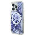 Guess Guess iPhone 16 Pro Back-Cover hul - Magsafe Liquid Glitter - Lila