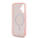 Guess Guess iPhone 16 Back-Cover hul - Magsafe IML Glitter - Rosa Guess Guess iPhone 16 Back-Cover hul - Magsafe IML Glitter - Rosa
