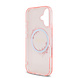 Guess Guess iPhone 16 Back cover coque Magsafe IML Flowers - Rose Guess Guess iPhone 16 Back cover coque Magsafe IML Flowers - Rose