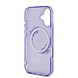 Guess Guess iPhone 16 Backcover hoesje Magsafe IML Flowers - Paars Guess Guess iPhone 16 Backcover hoesje Magsafe IML Flowers - Paars