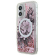 Guess Guess iPhone 16 Back-Cover hul - Magsafe Liquid Glitter - Rosa Guess Guess iPhone 16 Back-Cover hul - Magsafe Liquid Glitter - Rosa