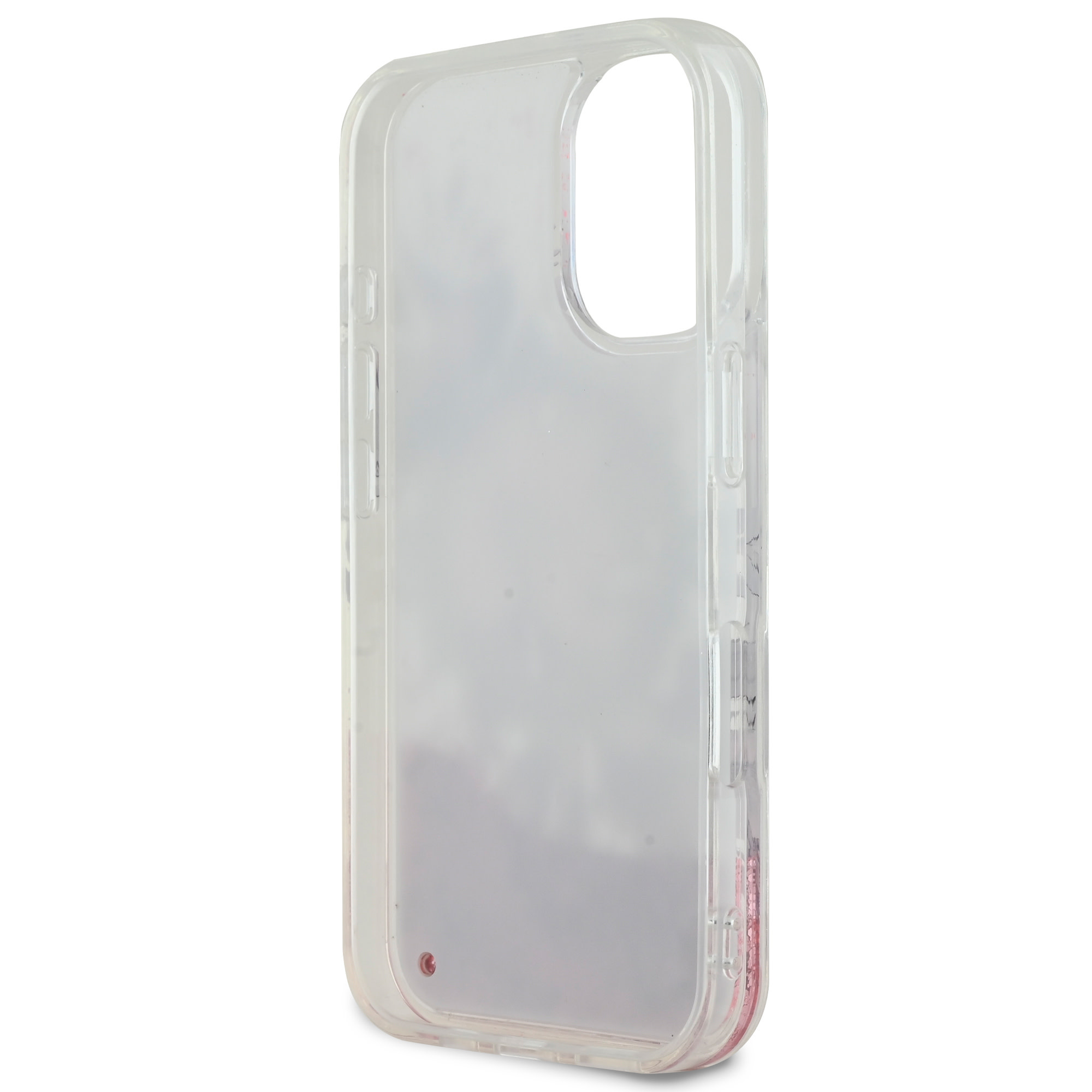 Guess Guess iPhone 16 Backcover hoesje Magsafe Liquid Glitter - Roze, foto 5 van 6