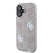 Guess Guess iPhone 16 Back cover coque Magsafe - Peony on 4G - Rose Guess Guess iPhone 16 Back cover coque Magsafe - Peony on 4G - Rose