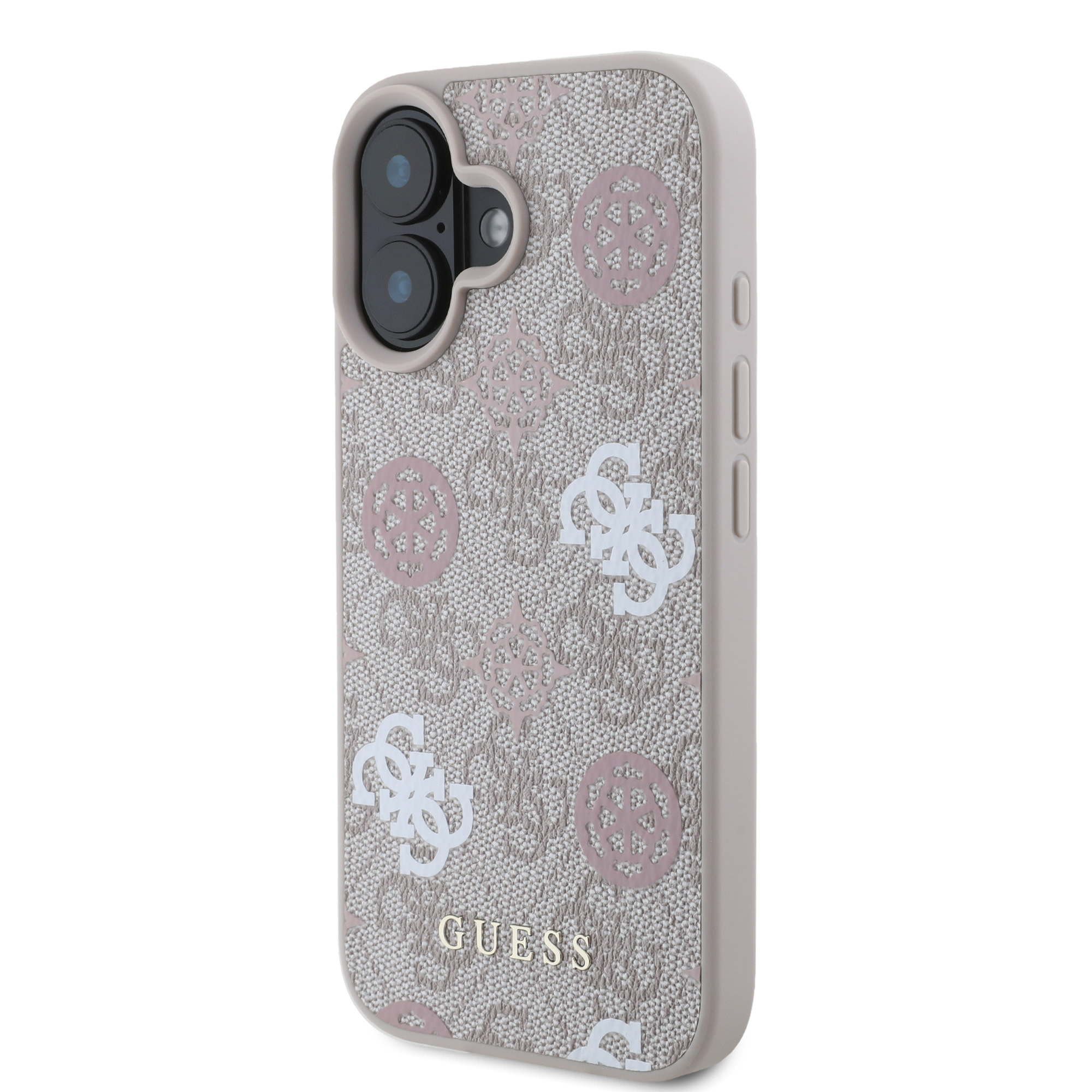 Guess Guess iPhone 16 Backcover hoesje Magsafe - Peony on 4G - Roze, foto 2 van 6